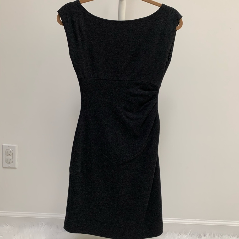 DVF Jori Dress Charcoal Grey Size 0